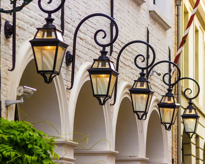 Create outdoor lighting